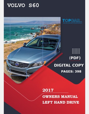 2017 volvo s60 owners manual